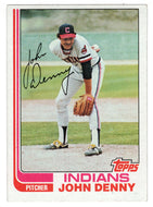 John Denny - Cleveland Indians (MLB Baseball Card) 1982 Topps # 773 NM/MT