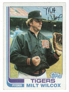 Milt Wilcox - Detroit Tigers (MLB Baseball Card) 1982 Topps # 784 NM/MT