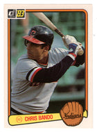 Chris Bando - Cleveland Indians (MLB Baseball Card) 1983 Donruss # 33 NM/MT