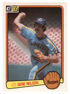Gene Nelson - Seattle Mariners (MLB Baseball Card) 1983 Donruss # 55 NM/MT