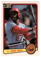 Lonnie Smith - St. Louis Cardinals (MLB Baseball Card) 1983 Donruss # 91 NM/MT