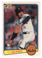Luis Aponte RC - Boston Red Sox (MLB Baseball Card) 1983 Donruss # 109 NM/MT