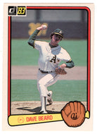 Dave Beard - Oakland Athletics (MLB Baseball Card) 1983 Donruss # 113 NM/MT