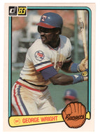 George Wright RC - Texas Rangers (MLB Baseball Card) 1983 Donruss # 116 NM/MT