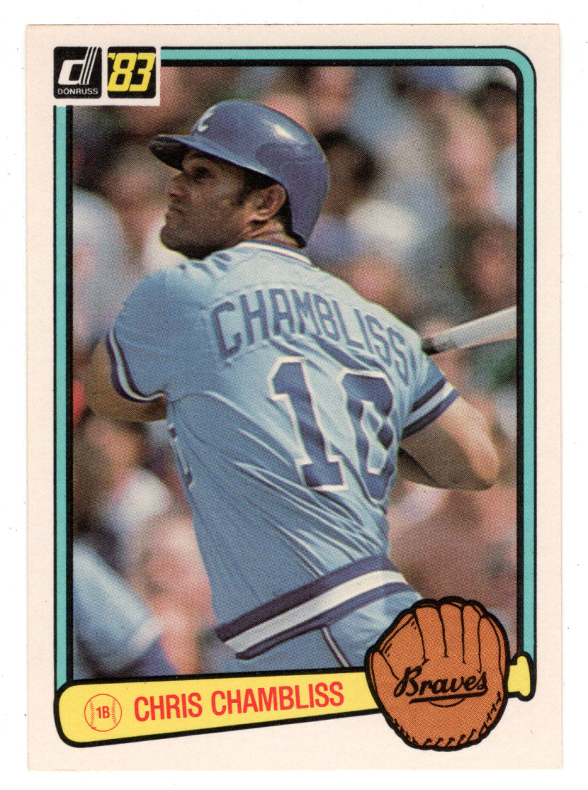 Chris Chambliss - Atlanta Braves (MLB Baseball Card) 1983 Donruss # 123 NM/MT