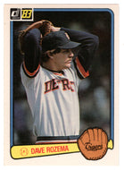 Dave Rozema - Detroit Tigers (MLB Baseball Card) 1983 Donruss # 133 NM/MT