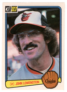 John Lowenstein - Baltimore Orioles (MLB Baseball Card) 1983 Donruss # 153 NM/MT