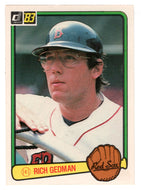 Rich Gedman - Boston Red Sox (MLB Baseball Card) 1983 Donruss # 156 NM/MT