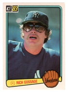 Rich Gossage - New York Yankees (MLB Baseball Card) 1983 Donruss # 157 NM/MT