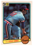 Steve Comer - Texas Rangers (MLB Baseball Card) 1983 Donruss # 163 NM/MT