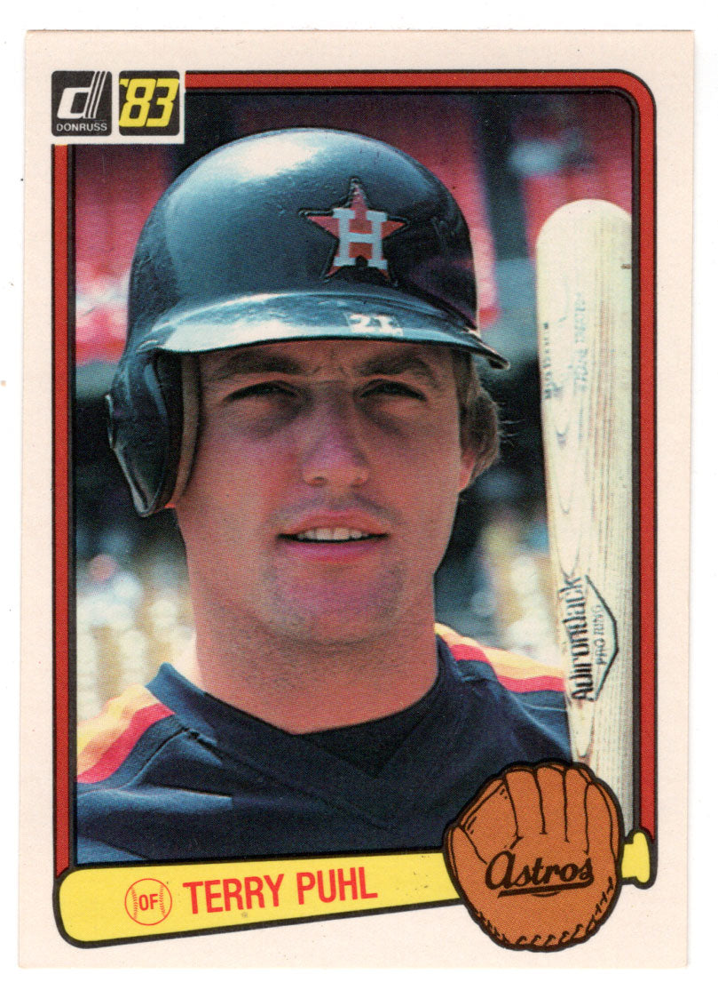 Terry Puhl - Houston Astros (MLB Baseball Card) 1983 Donruss # 167 NM/MT