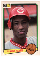 Eddie Milner RC - Cincinnati Reds (MLB Baseball Card) 1983 Donruss # 169 NM/MT