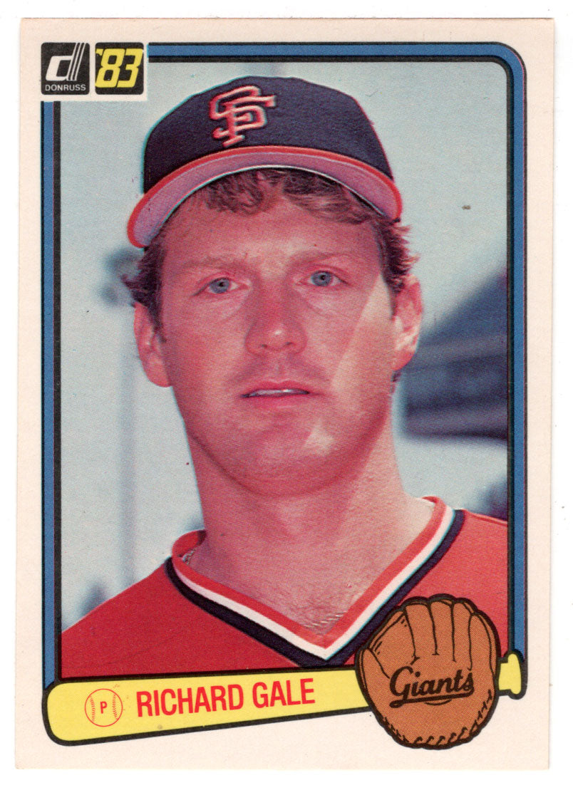 Rich Gale - San Francisco Giants (MLB Baseball Card) 1983 Donruss # 172 NM/MT