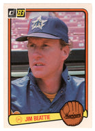 Jim Beattie - Seattle Mariners (MLB Baseball Card) 1983 Donruss # 176 NM/MT