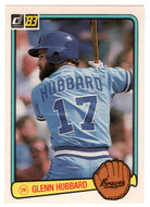 Glenn Hubbard - Atlanta Braves (MLB Baseball Card) 1983 Donruss # 184 NM/MT