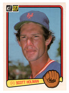 Scott Holman RC - New York Mets (MLB Baseball Card) 1983 Donruss # 224 NM/MT