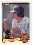 Dave Collins - New York Yankees (MLB Baseball Card) 1983 Donruss # 234 NM/MT