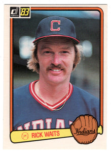 Rick Waits - Cleveland Indians (MLB Baseball Card) 1983 Donruss # 263 NM/MT
