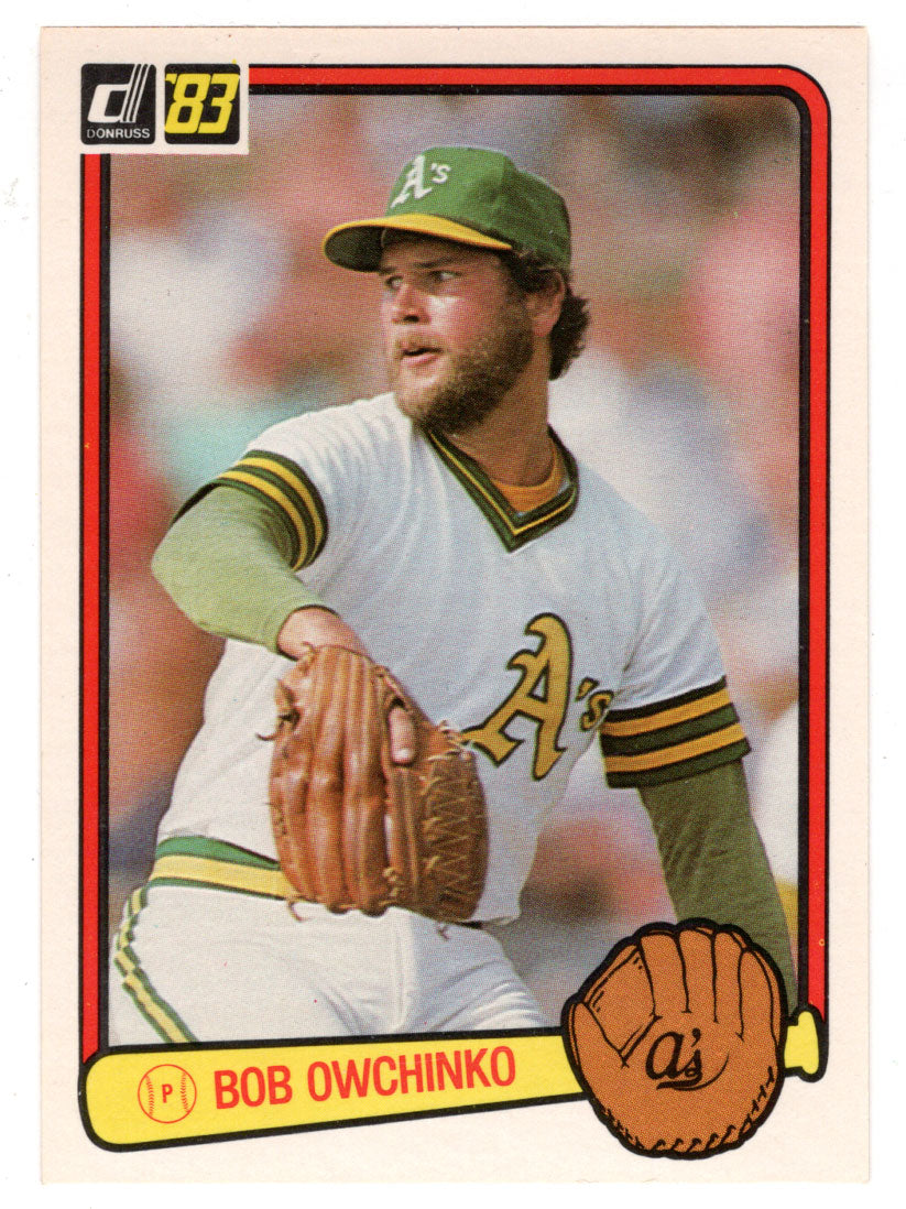 Bob Owchinko - Oakland Athletics (MLB Baseball Card) 1983 Donruss # 265 NM/MT