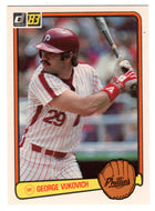 George Vukovich - Philadelphia Phillies (MLB Baseball Card) 1983 Donruss # 315 NM/MT