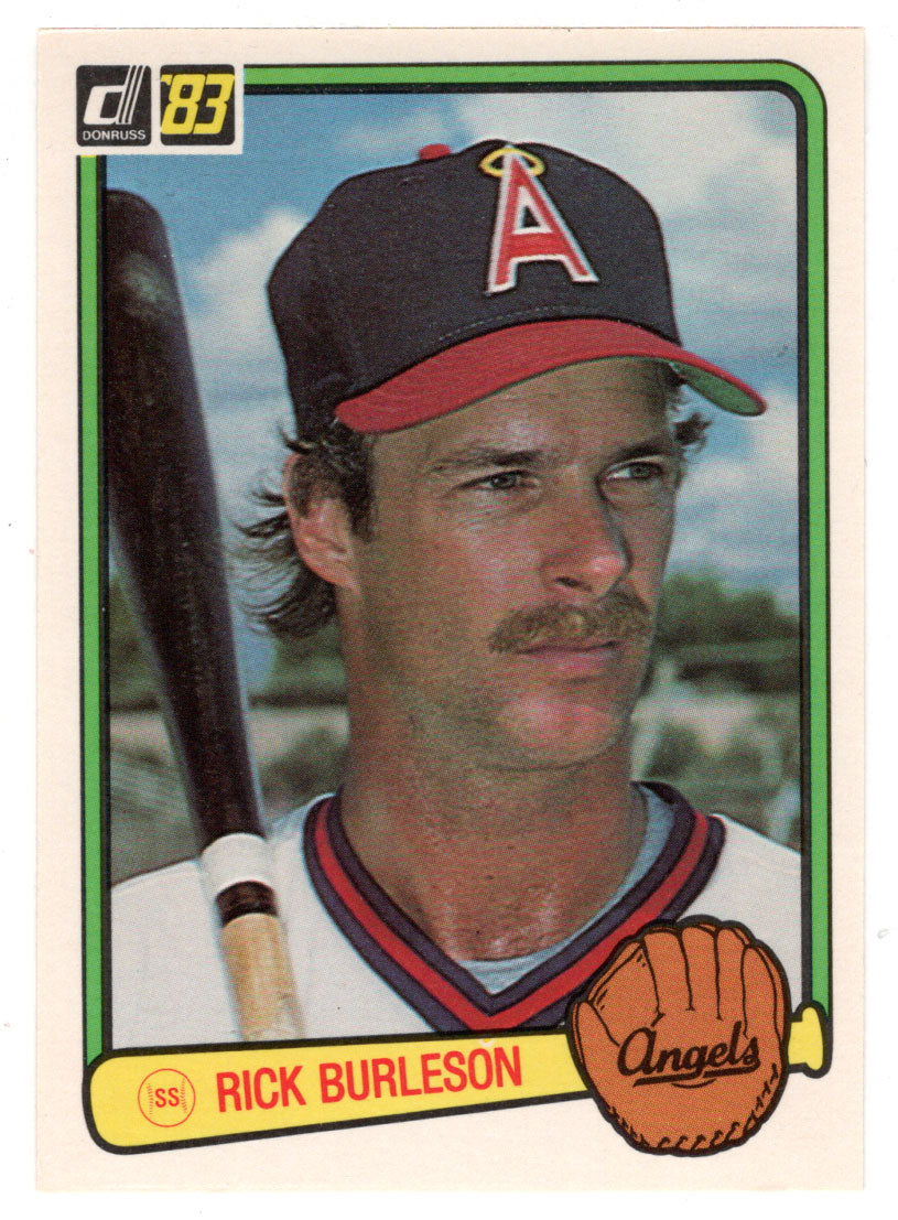 Rick Burleson - California Angels (MLB Baseball Card) 1983 Donruss # 318 NM/MT