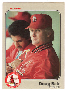 Doug Bair - St. Louis Cardinals (MLB Baseball Card) 1983 Fleer # 2 Mint