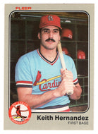 Keith Hernandez - St. Louis Cardinals (MLB Baseball Card) 1983 Fleer # 8 Mint