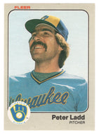 Pete Ladd - Milwaukee Brewers (MLB Baseball Card) 1983 Fleer # 37 Mint