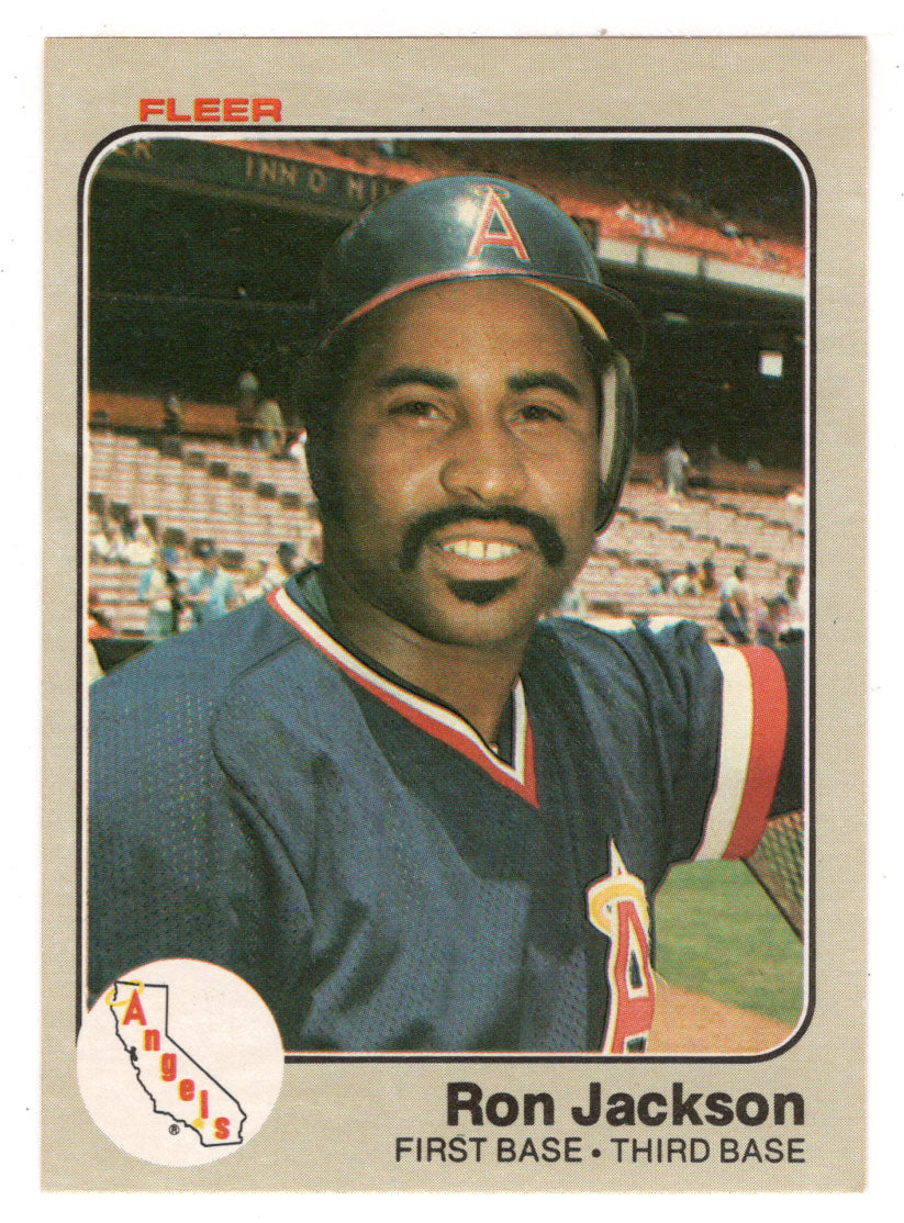 Ron Jackson - California Angels (MLB Baseball Card) 1983 Fleer # 94 Mint