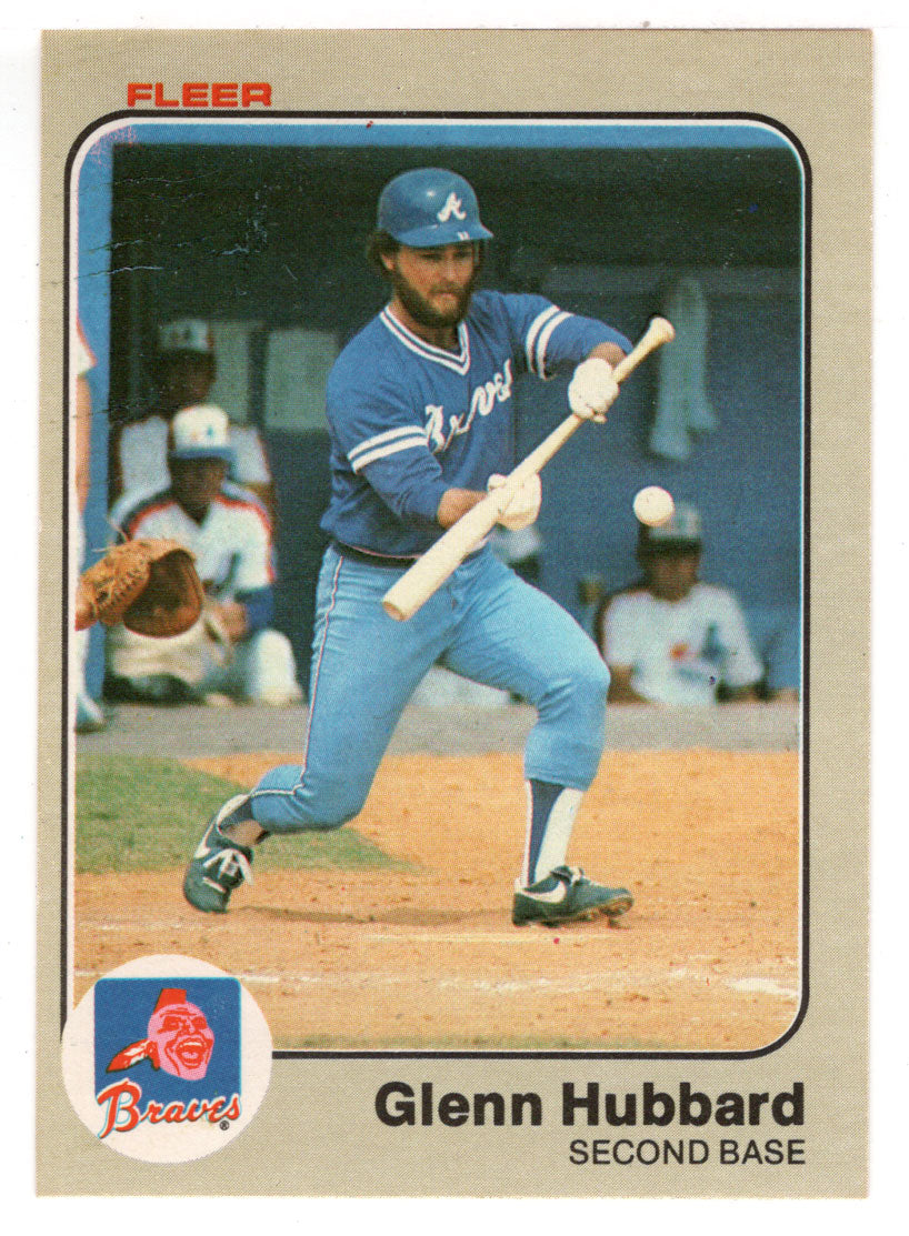 Glenn Hubbard - Atlanta Braves (MLB Baseball Card) 1983 Fleer # 139 Mint