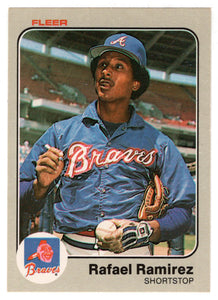 Rafael Ramirez - Atlanta Braves (MLB Baseball Card) 1983 Fleer # 146 Mint