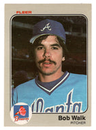 Bob Walk - Atlanta Braves (MLB Baseball Card) 1983 Fleer # 149 Mint