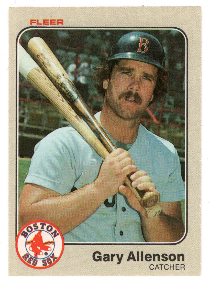Gary Allenson - Boston Red Sox (MLB Baseball Card) 1983 Fleer # 177 Mint
