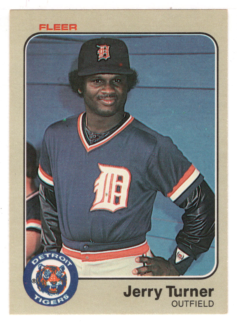 Jerry Turner - Detroit Tigers (MLB Baseball Card) 1983 Fleer # 345 Mint