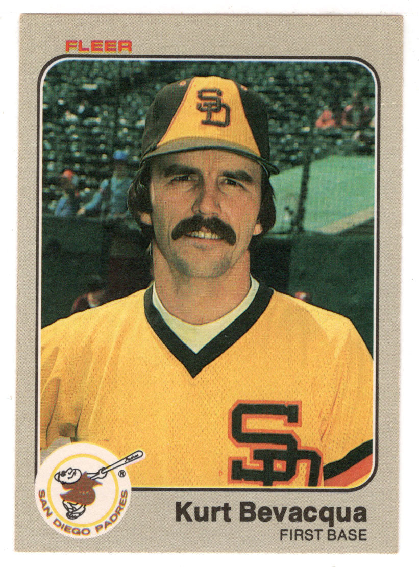 Kurt Bevacqua - San Diego Padres (MLB Baseball Card) 1983 Fleer # 352 Mint