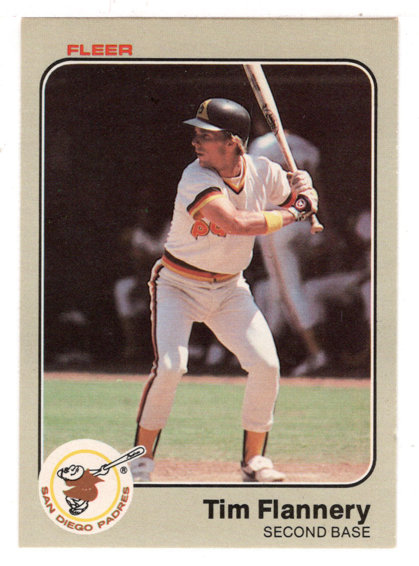 Tim Flannery - San Diego Padres (MLB Baseball Card) 1983 Fleer # 359 Mint