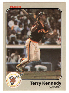 Terry Kennedy - San Diego Padres (MLB Baseball Card) 1983 Fleer # 362 Mint