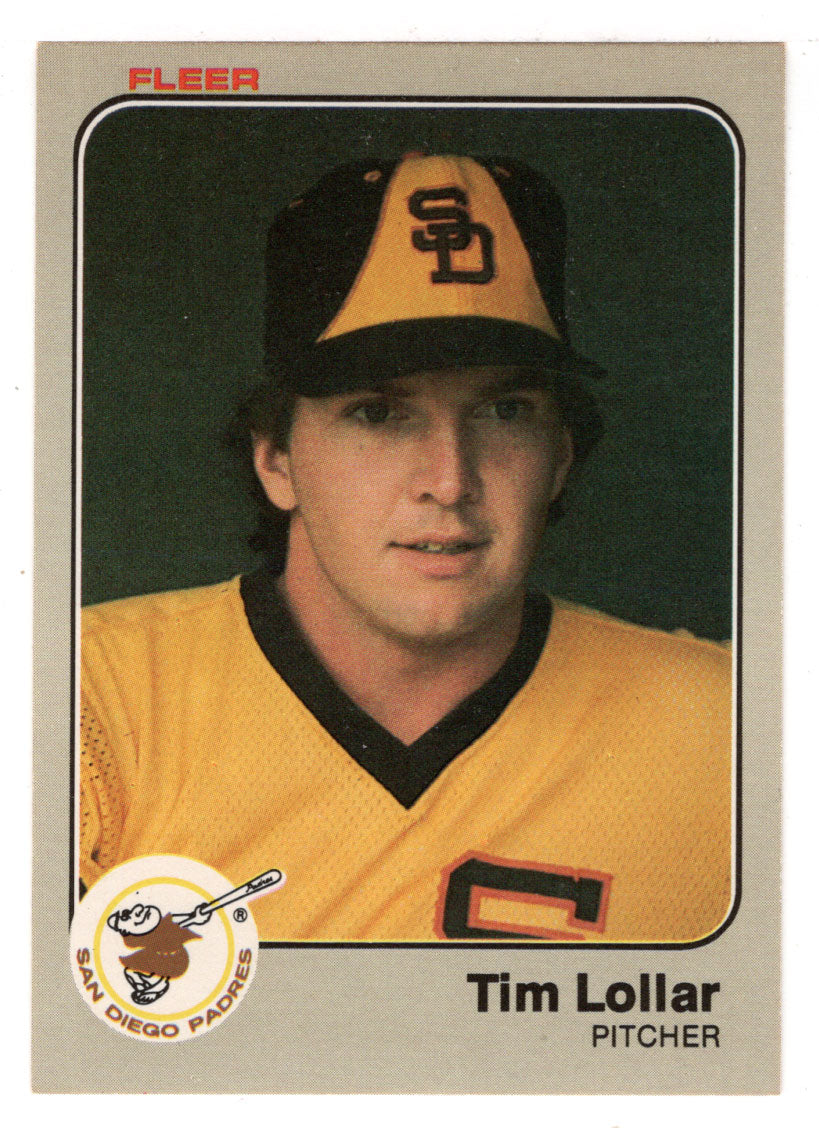 Tim Lollar - San Diego Padres (MLB Baseball Card) 1983 Fleer # 365 Mint