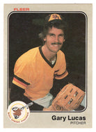 Gary Lucas - San Diego Padres (MLB Baseball Card) 1983 Fleer # 366 Mint