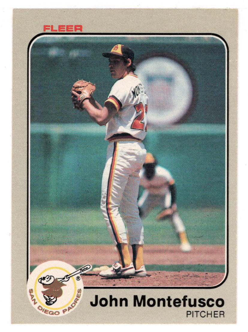 John Montefusco - San Diego Padres (MLB Baseball Card) 1983 Fleer # 367 Mint