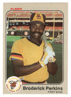 Broderick Perkins - San Diego Padres (MLB Baseball Card) 1983 Fleer # 368 Mint