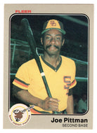 Joe Pittman - San Diego Padres (MLB Baseball Card) 1983 Fleer # 369 Mint