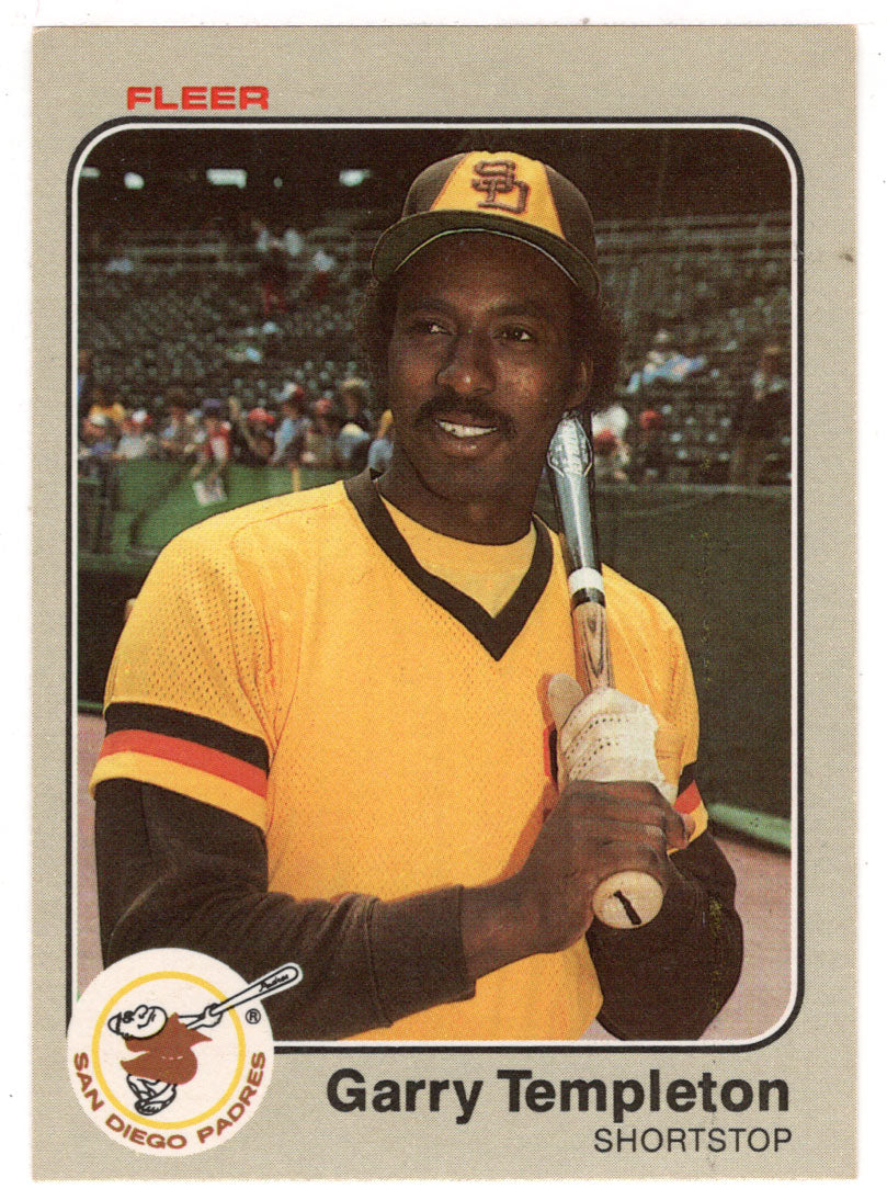 Garry Templeton - San Diego Padres (MLB Baseball Card) 1983 Fleer