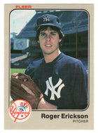 Roger Erickson - New York Yankees (MLB Baseball Card) 1983 Fleer # 378 Mint