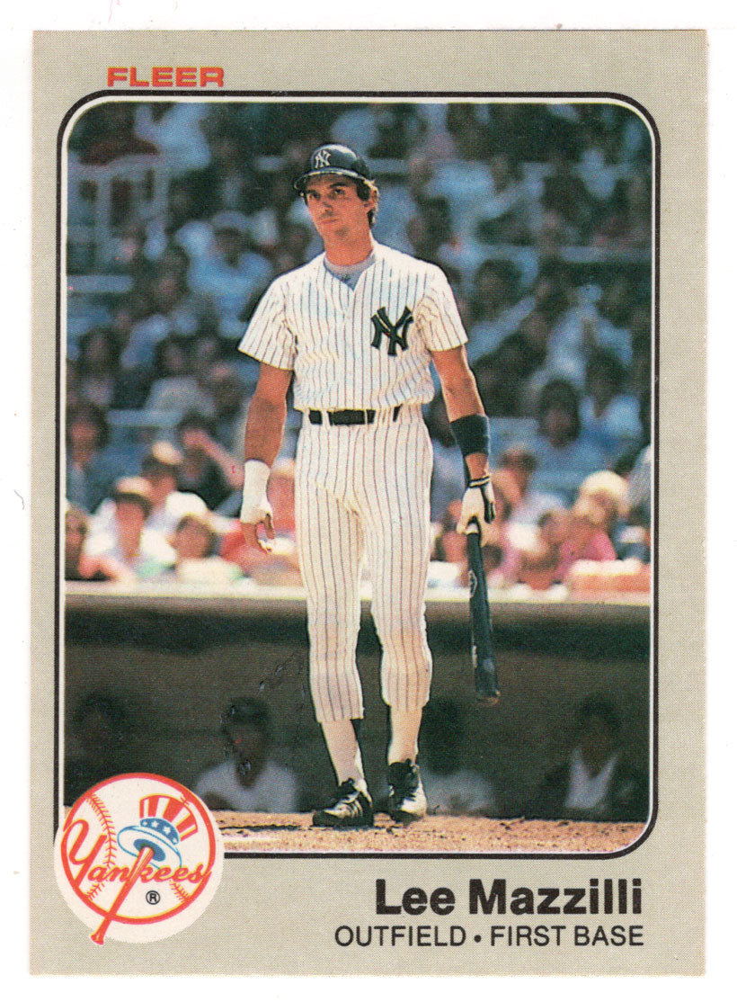 Lee Mazzilli - New York Yankees (MLB Baseball Card) 1983 Fleer # 387 Mint