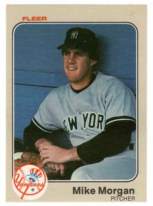 Mike Morgan - New York Yankees (MLB Baseball Card) 1983 Fleer # 388 Mint