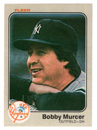 Bobby Murcer - New York Yankees (MLB Baseball Card) 1983 Fleer # 390 Mint