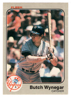 Butch Wynegar - New York Yankees (MLB Baseball Card) 1983 Fleer # 399 Mint