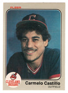 Carmelo Castillo RC - Cleveland Indians (MLB Baseball Card) 1983 Fleer # 404 Mint