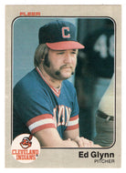 Ed Glynn - Cleveland Indians (MLB Baseball Card) 1983 Fleer # 408 Mint